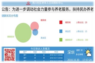 Intelligent pension comprehensive information platform-