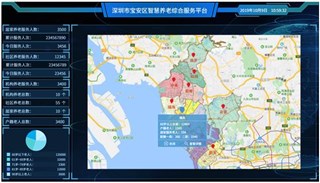 Government intelligent elderly comprehensive service platform-