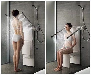 the shower-